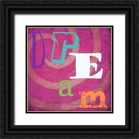 DREAM Black Ornate Wood Framed Art Print with Double Matting by Greene, Taylor