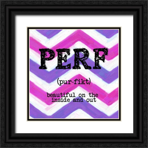 PERF Black Ornate Wood Framed Art Print with Double Matting by Greene, Taylor