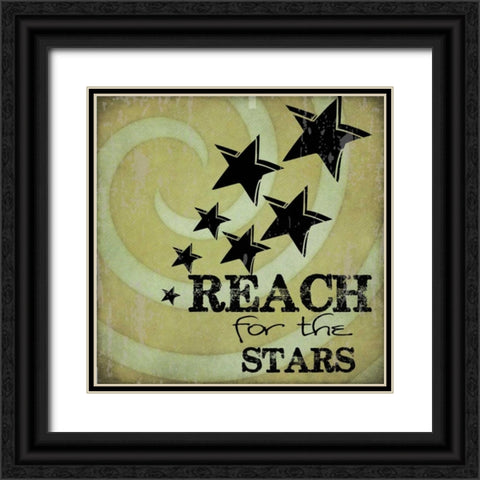 REACH Black Ornate Wood Framed Art Print with Double Matting by Greene, Taylor