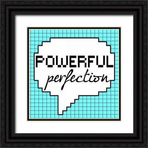 Powerful Perfection Black Ornate Wood Framed Art Print with Double Matting by Greene, Taylor