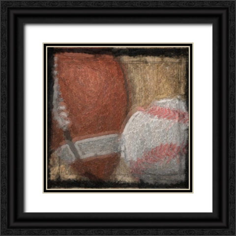 Mancave 1 Black Ornate Wood Framed Art Print with Double Matting by Greene, Taylor