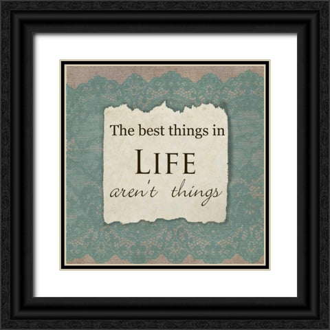 The Best Black Ornate Wood Framed Art Print with Double Matting by Greene, Taylor