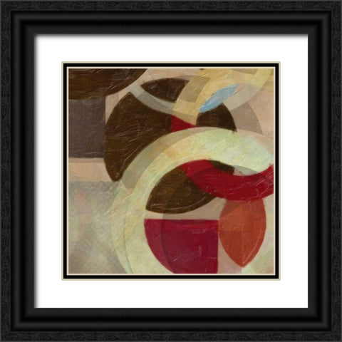 HALO WEAVE I Black Ornate Wood Framed Art Print with Double Matting by Greene, Taylor