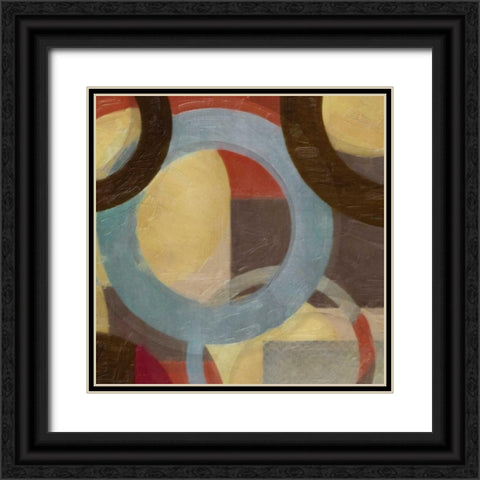 HALO WEAVE II Black Ornate Wood Framed Art Print with Double Matting by Greene, Taylor