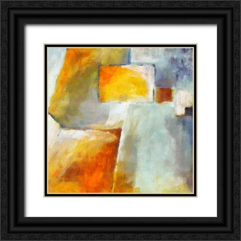 VIBE II Black Ornate Wood Framed Art Print with Double Matting by Greene, Taylor
