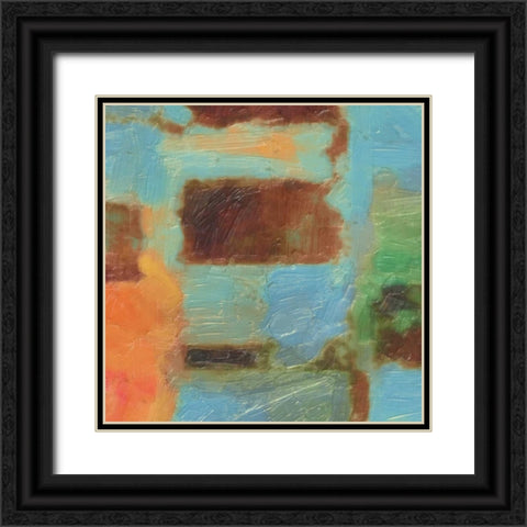 SPECTRUM III Black Ornate Wood Framed Art Print with Double Matting by Greene, Taylor