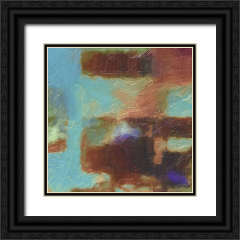 SPECTRUM IV Black Ornate Wood Framed Art Print with Double Matting by Greene, Taylor