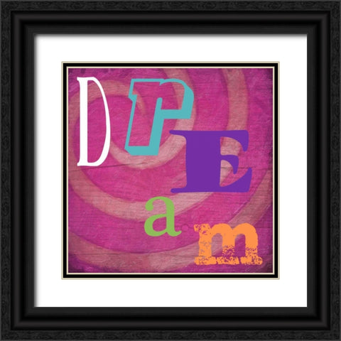 DREAM Black Ornate Wood Framed Art Print with Double Matting by Greene, Taylor