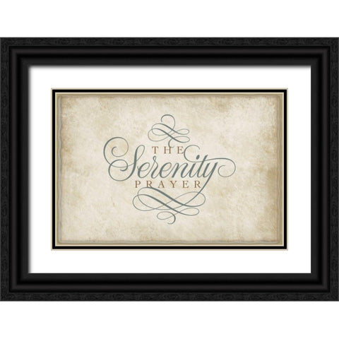 The Prayer Black Ornate Wood Framed Art Print with Double Matting by Pazan, Tony