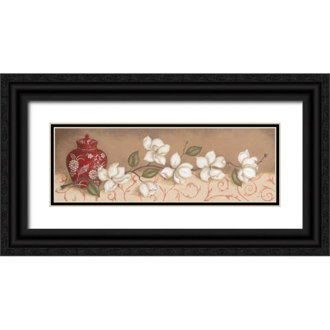Mantle Masterpiece I Black Ornate Wood Framed Art Print with Double Matting by Carroll, Jane