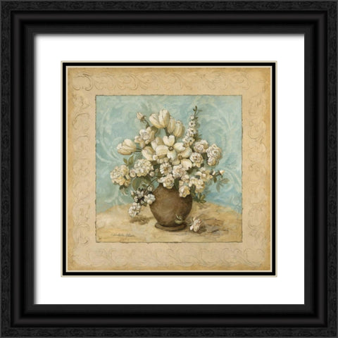 White in the Sky I Black Ornate Wood Framed Art Print with Double Matting by Olson, Charlene