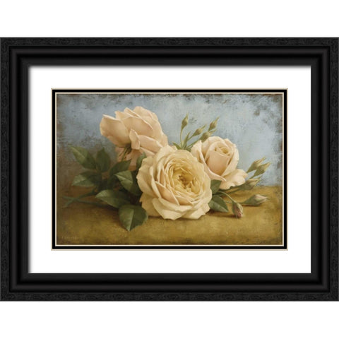 Beauty of Sasha Black Ornate Wood Framed Art Print with Double Matting by Levashov, Igor