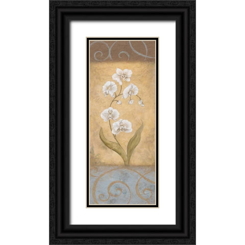 Nouvel Amour I Black Ornate Wood Framed Art Print with Double Matting by Carroll, Jane