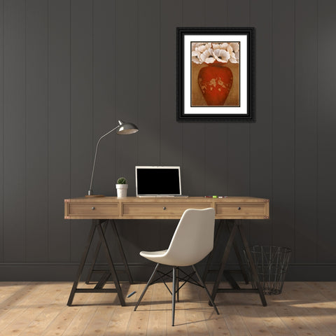 Grand Arrangement I Black Ornate Wood Framed Art Print with Double Matting by Tava Studios