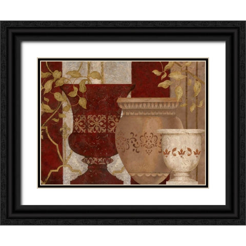 San Pietro - Detail II Black Ornate Wood Framed Art Print with Double Matting by Carroll, Jane