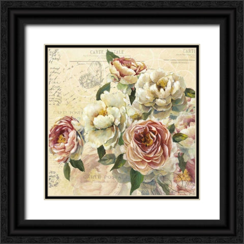 Scented Letter I Black Ornate Wood Framed Art Print with Double Matting by Robinson, Carol