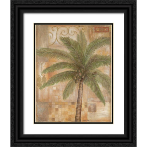 Tropical Spirit II Black Ornate Wood Framed Art Print with Double Matting by Tava Studios