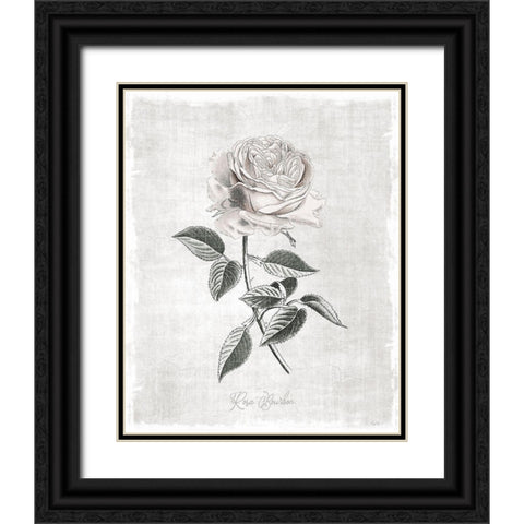 Vintage Botanical I Black Ornate Wood Framed Art Print with Double Matting by Carpentieri, Natalie