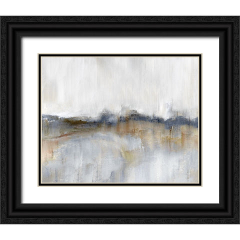 Autumnal Tide Black Ornate Wood Framed Art Print with Double Matting by Nan