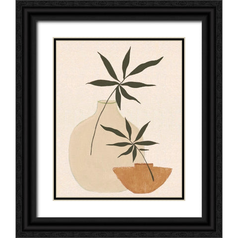 Santa Fe Still Life I Black Ornate Wood Framed Art Print with Double Matting by Tava Studios