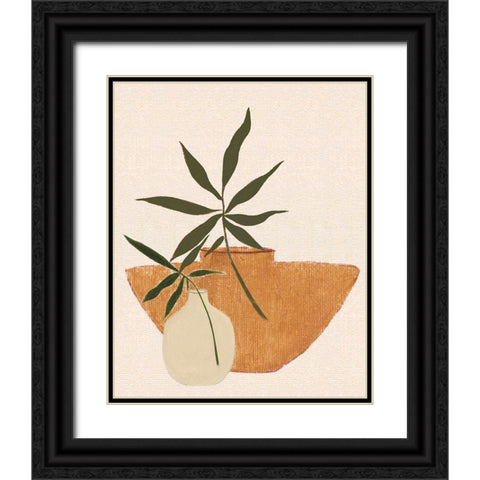 Santa Fe Still Life II Black Ornate Wood Framed Art Print with Double Matting by Tava Studios