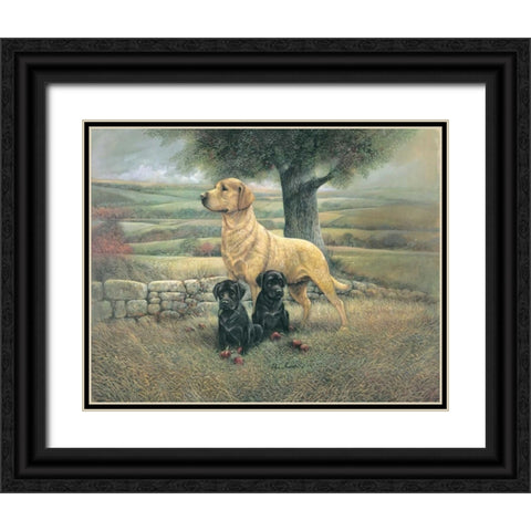 Proud Mother Black Ornate Wood Framed Art Print with Double Matting by Manning, Ruane