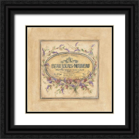 Beaujolais Nouveau Black Ornate Wood Framed Art Print with Double Matting by McRostie, Kate