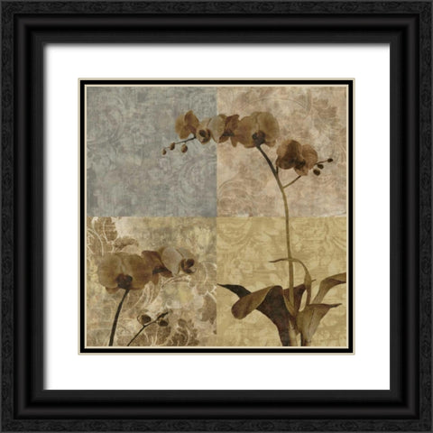 Heirloom II Black Ornate Wood Framed Art Print with Double Matting by Mallett, Keith