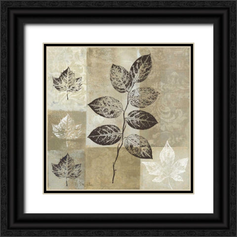Essence of Nature I Black Ornate Wood Framed Art Print with Double Matting by Mallett, Keith