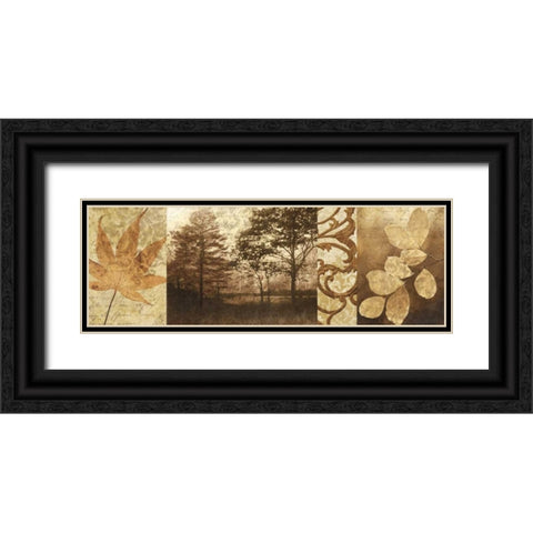 Equinox II Black Ornate Wood Framed Art Print with Double Matting by Mallett, Keith