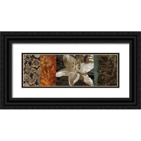 Evanescent I Black Ornate Wood Framed Art Print with Double Matting by Mallett, Keith