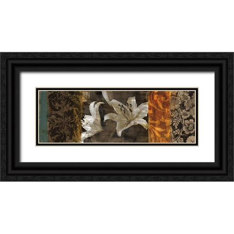 Evanescent II Black Ornate Wood Framed Art Print with Double Matting by Mallett, Keith