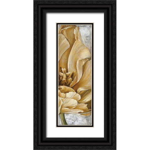 Single Appeal I Black Ornate Wood Framed Art Print with Double Matting by Thompson, Linda