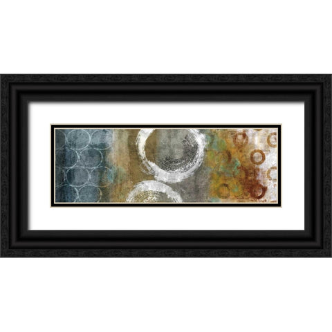 Tranquility II Black Ornate Wood Framed Art Print with Double Matting by Mallett, Keith