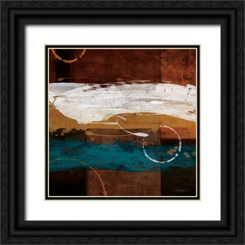 Tao Black Ornate Wood Framed Art Print with Double Matting by Mallett, Keith
