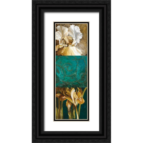 From My Garden II Black Ornate Wood Framed Art Print with Double Matting by Thompson, Linda
