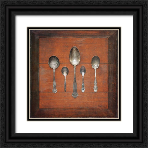 Meal Time II Black Ornate Wood Framed Art Print with Double Matting by Atria, Cristin