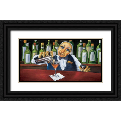 Jack Black Ornate Wood Framed Art Print with Double Matting by Rafuse, Will