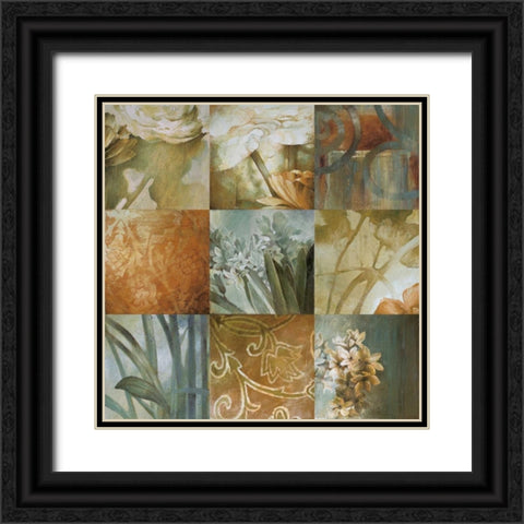 Square Choices Black Ornate Wood Framed Art Print with Double Matting by Thompson, Linda