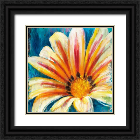 Wild Flower Black Ornate Wood Framed Art Print with Double Matting by DAguiar, Stacy
