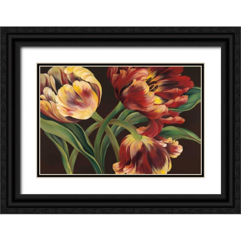 Wake Me In The Morning Black Ornate Wood Framed Art Print with Double Matting by Mulder, Sarah