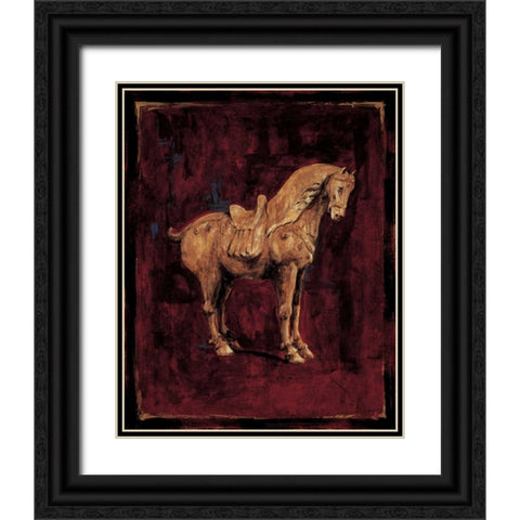 Dynasty No. 1 Black Ornate Wood Framed Art Print with Double Matting by Panossian, Paul