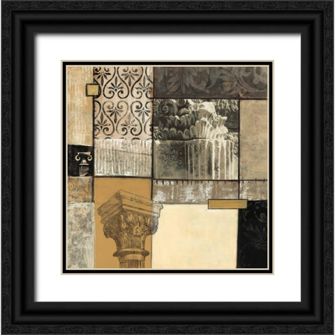 Classical Ruins II Black Ornate Wood Framed Art Print with Double Matting by Tunick, Connie