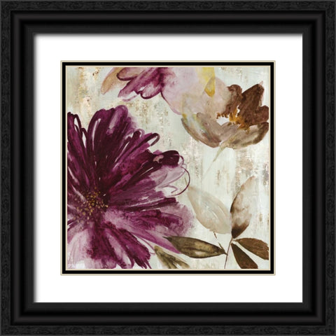 Fontana II Black Ornate Wood Framed Art Print with Double Matting by Jensen, Asia