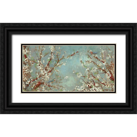 Follow Me Black Ornate Wood Framed Art Print with Double Matting by Jensen, Asia