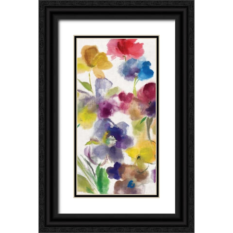 Charm II Black Ornate Wood Framed Art Print with Double Matting by Jensen, Asia