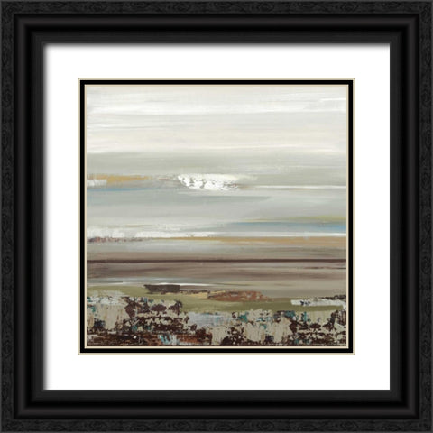 Abyss II Black Ornate Wood Framed Art Print with Double Matting by Lera