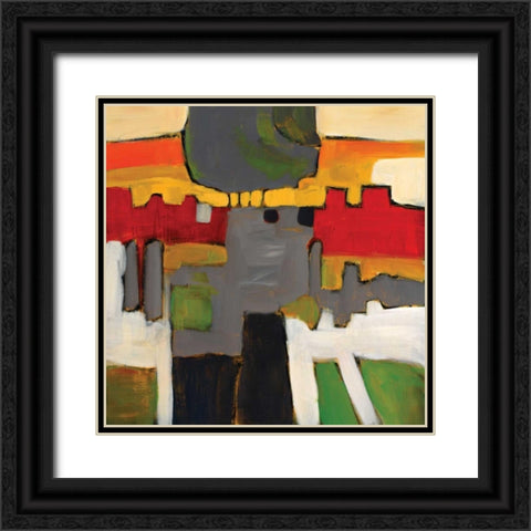 Urban Greys II Black Ornate Wood Framed Art Print with Double Matting by Pulliam, Mark