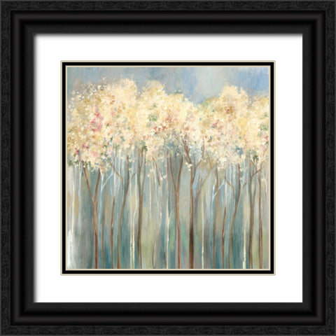 Overlooking II Black Ornate Wood Framed Art Print with Double Matting by Pearce, Allison