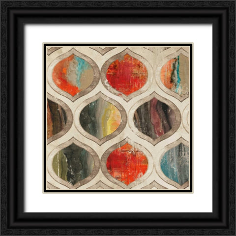 Solaris Black Ornate Wood Framed Art Print with Double Matting by Wilson, Aimee